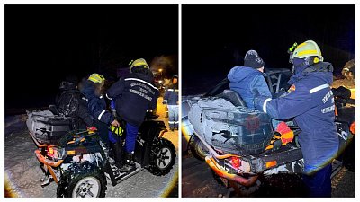 Под Челябинском спасли потерявшихся мужчин с сильным переохлаждением