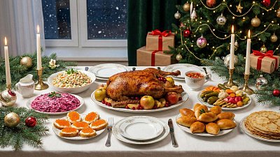 Челябинцы смогут накрыть стол на Новый год за 10 тысяч рублей