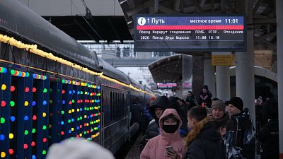 Челябинцы посетили «Поезд Деда Мороза»