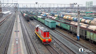 Объем погрузки на экспорт черных металлов увеличился на 45% на Южном Урале
