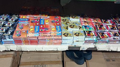 Полицейские изъяли более 2500 единиц незаконной пиротехники в Магнитогорске