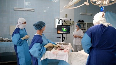 В Миассе впервые выполнена уникальная роботизированная операция