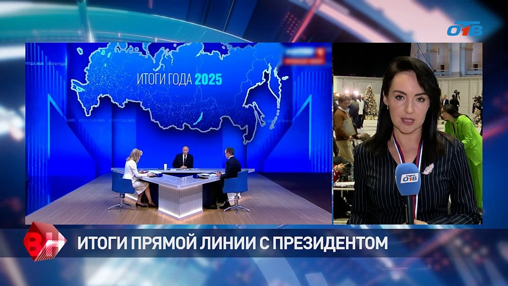 Итоги прямой линии с президентом России