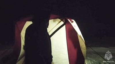 В Челябинской области спасли от обморожения нетрезвого рыбака