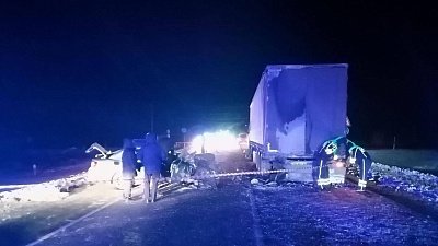 Пассажирка Volkswagen погибла в ДТП с грузовиком в Челябинской области