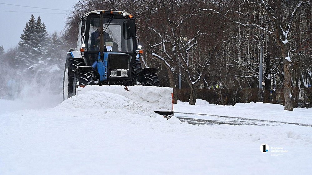 За сутки из Челябинска вывезли 40 тысяч кубометров снега