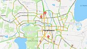Челябинск встал в восьмибалльных пробках утром 23 декабря