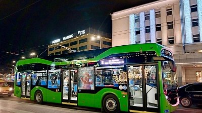 На улицы Калининграда вывели еще 12 троллейбусов из Челябинска