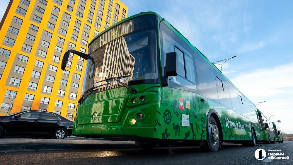 Новые автобусы вышли на девять маршрутов Челябинской агломерации