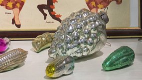 В Челябинске открылась выставка старинных новогодних игрушек