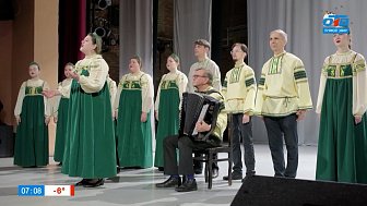 Вокальное творчество в сюжете «Кафедра хорового народного пения»