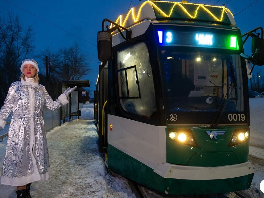 Сказочный трамвай запустят в Челябинске 28 декабря