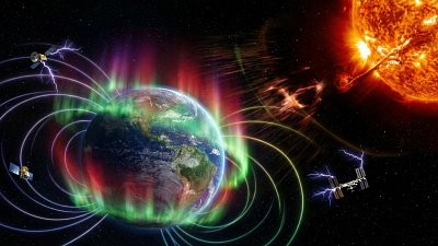 За целое десятилетие 2025 год стал рекордным по количеству магнитных бурь