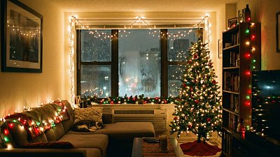 Мигающие всю ночь гирлянды изнашивают нервную систему