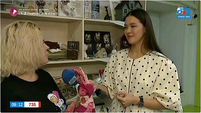 Экспозиция невероятных кукол в прямом включении