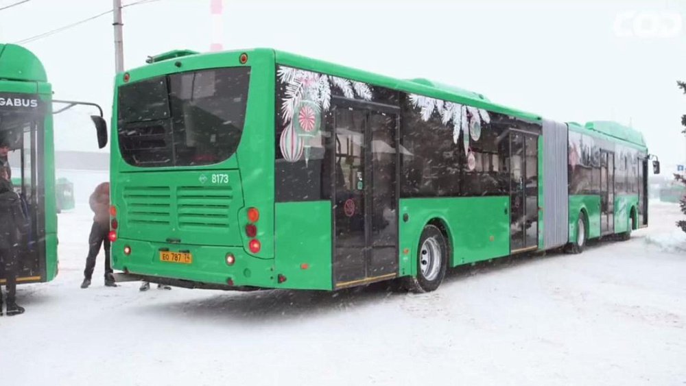 Челябинский автобусный маршрут 64 усилили двумя «гармошками»