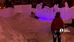 Челябинцы встретили 2016 год с мюзиклом и конкурсами