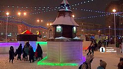 Челябинцы встретили 2016 год с мюзиклом и конкурсами