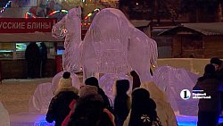 Челябинцы встретили 2016 год с мюзиклом и конкурсами