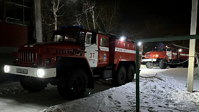 Пожилая женщина и подросток пострадали на пожаре в Коркино
