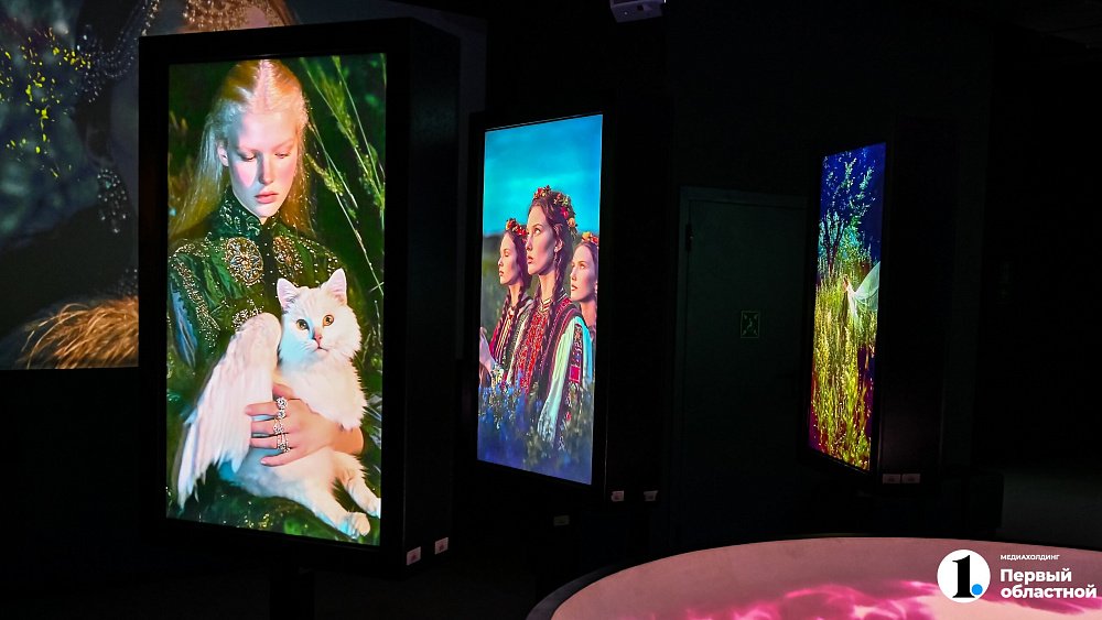 В Челябинске открылась выставка цифрового искусства с котиками и панельками