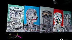 В Челябинске открылась выставка цифрового искусства с котиками и панельками