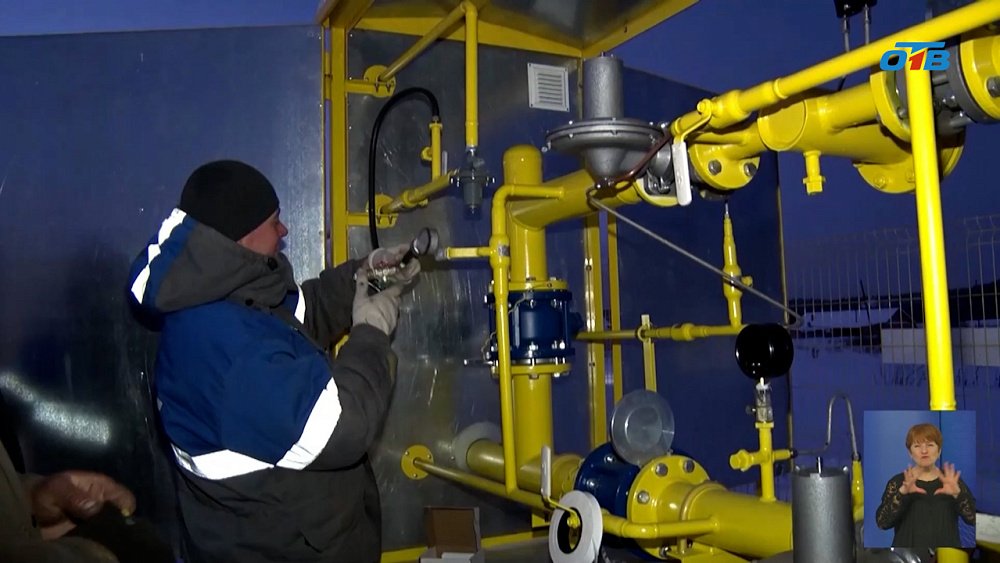 В поселке Новая Уфа появился газ