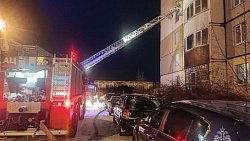 Женщина погибла на пожаре в многоэтажке в Магнитогорске