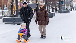 Алексей и Ирина Текслер прогулялись 1 января по центру Челябинска