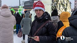 Алексей и Ирина Текслер прогулялись 1 января по центру Челябинска