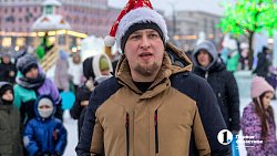 Алексей и Ирина Текслер прогулялись 1 января по центру Челябинска