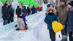 Алексей и Ирина Текслер прогулялись 1 января по центру Челябинска