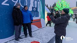 Алексей и Ирина Текслер прогулялись 1 января по центру Челябинска