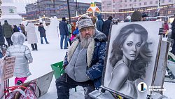 Алексей и Ирина Текслер прогулялись 1 января по центру Челябинска