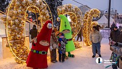 Алексей и Ирина Текслер прогулялись 1 января по центру Челябинска