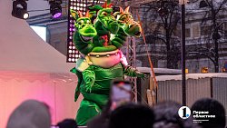 Алексей и Ирина Текслер прогулялись 1 января по центру Челябинска