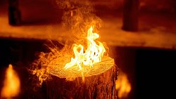 Под Миассом прошел единственный в мире ночной заплыв «моржей»