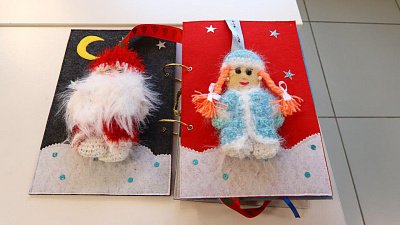 Жители Кусы создали уникальные тактильные книги для особенных детей