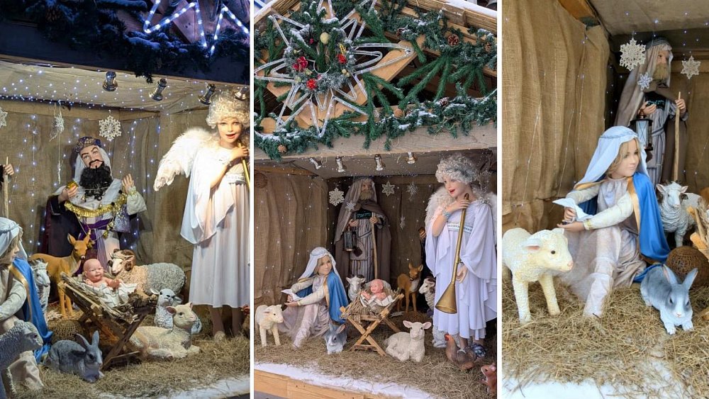 В челябинском монастыре появился рождественский вертеп