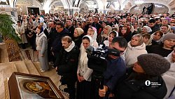 В Челябинске в ночь на 7 января прошла Рождественская служба