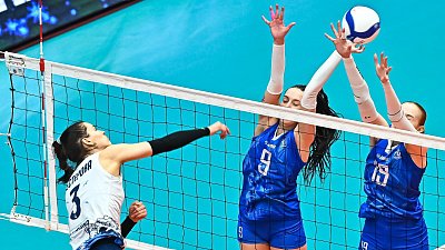 Волейболистки клуба «Динамо-Метар» в драматичном матче уступили «Корабелке»