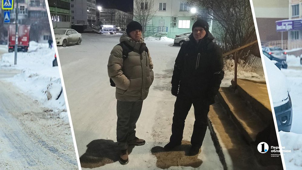 В Челябинской области двое мужчин вытащили из снега 88-летнюю женщину в халате