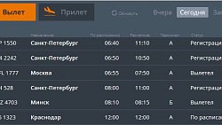 Три авиарейса задерживаются из Санкт-Петербурга в Челябинск 11 января