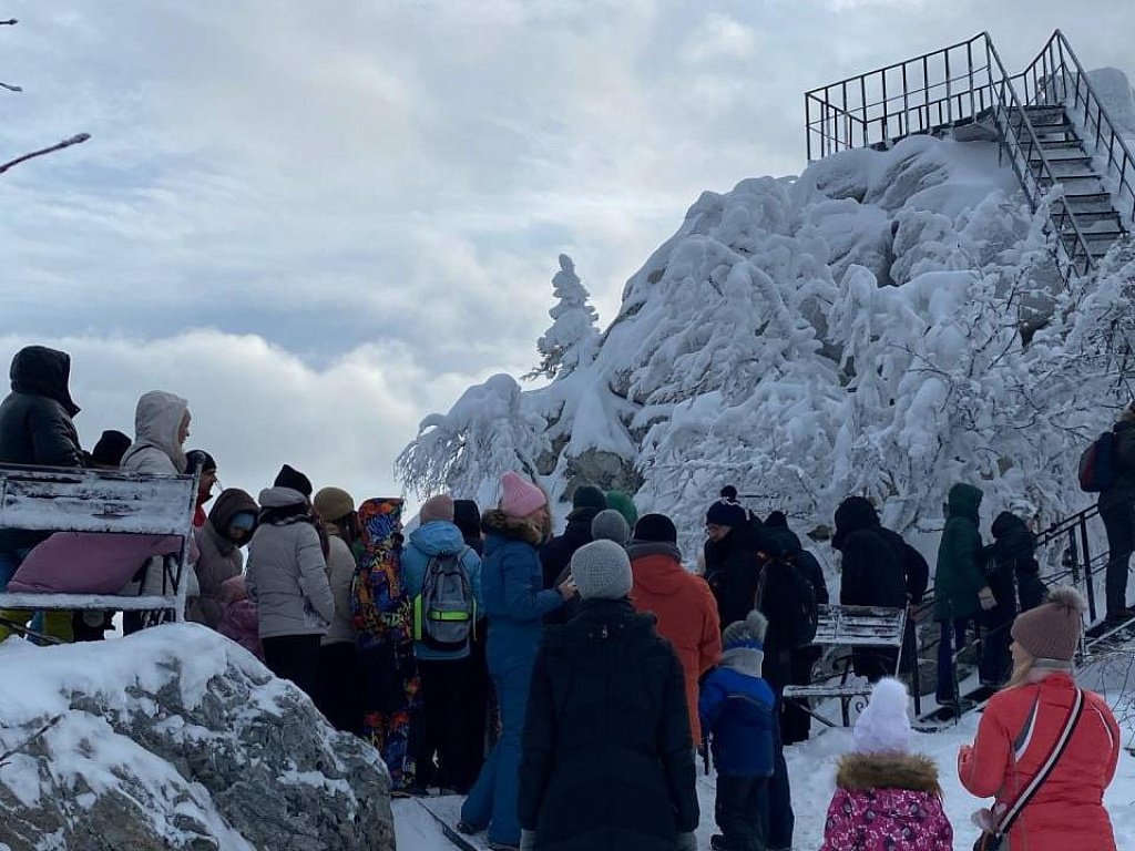 Нацпарк «Таганай» за новогодние праздники посетили около 30 тысяч туристов