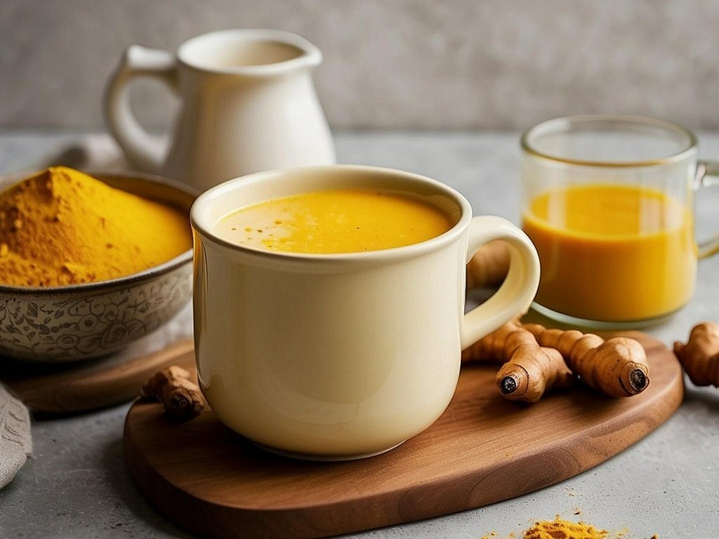 Уменьшить воспаление при артрите поможет золотое молоко