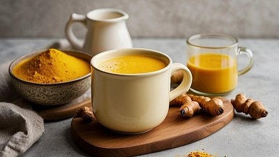 Уменьшить воспаление при артрите поможет золотое молоко