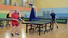 В Трехгорном провели новогодний турнир по настольному теннису