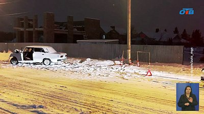 На Южном Урале водитель погиб в ДТП