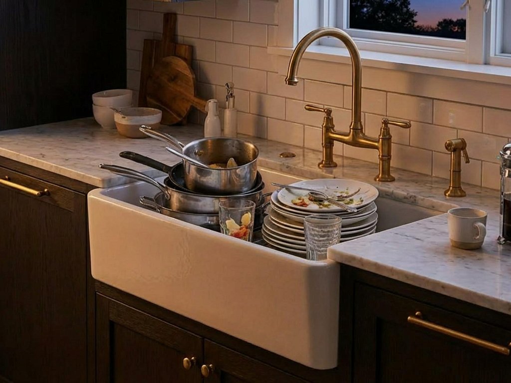 Как грязная посуда в раковине связана с онкологией