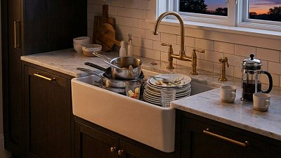 Как грязная посуда в раковине связана с онкологией